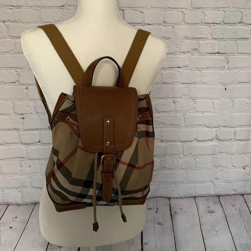 Burberry Canvas Backpack